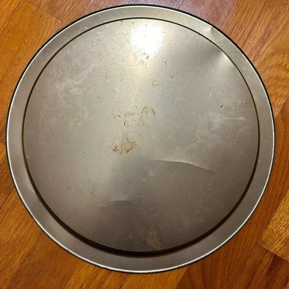 vintage duck farmhouse round accent tin dinner tray home accent piece - Picture 2 of 3